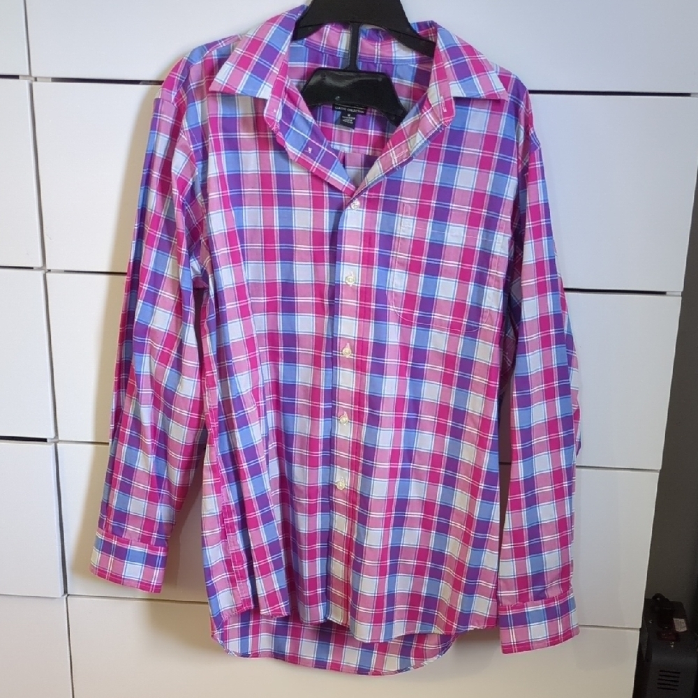 Mens Jos A Bank Button Shirt